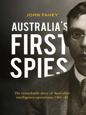cover image of Australia's First Spies